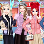 เกมส์แต่งตัว4สาวแฟชั่นฤดูหนาว Winter Fashion Dress Up Game