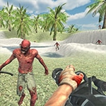 เกมส์ต่อสู้ซอมบี้บนเกาะ Zombie Vacation 2