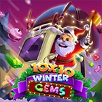 เกมส์เรียงบล็อควันคริสต์มาส 10×10 Winter Gems