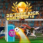 เกมส์เตะฟรีคิกบอลโลก 3D Free Kick World Cup 18