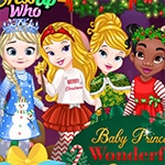 เกมส์แต่งตัวเจ้าหญิงตัวน้อย6คน Baby Princesses Wonderful Christmas Game