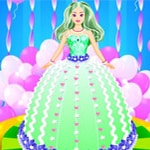 เกมส์ทําเค้กบาร์บี้ Barbie Cake Game