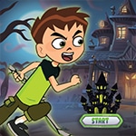 เกมส์เบ็นเท็นผจญภัยในบ้านผีสิง Ben 10 Ghost House Adventure Game