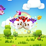 เกมส์ฝึกสมองจัดนกเรียงแถว Birds Lineup Game