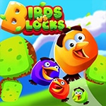 เกมส์นกปะทะบล็อคชนมันเลยพวก Birds Vs Blocks Game