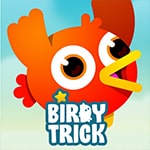 เกมส์นกน้อยบินเก็บดาว Birdy Trick