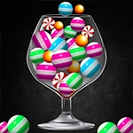 เกมส์เติมแคนดี้ลงแก้วแบบ3มิติ Candy Glass 3D Game