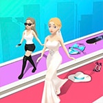 เกมส์แต่งตัวเดินแบบต่อสู้กัน Catwalk Battle Game