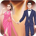 เกมส์แต่งตัวคู่รักเดินพรหมแดง Celebrity Cute Couple Game