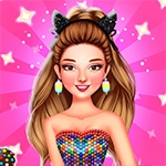 เกมส์แต่งตัวแฟชั่นแคนดี้5ชุด Celebrity Love Candy Outfits Game