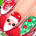 เกมส์ทำเล็บวันคริสต์มาส Christmas Nail Salon Game