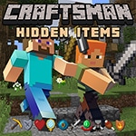 เกมส์จับผิดภาพหาของในรูปมายคราฟ Craftsman Hidden Items Game