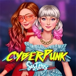 เกมส์แต่งตัวไซเบอร์พังค์2คน Cyberpunk Sisters