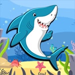เกมส์พ่อปลาฉลามผจญภัย Dady Shark Adventure Game