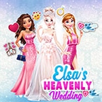 เกมส์แต่งตัวเจ้าหญิง3คนไปงานแต่ง Elizas Heavenly Wedding Game