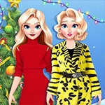 เกมส์เอลซ่าเสริมสวยวันคริสต์มาส Elsa’s Advent Fashion Calendar