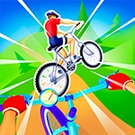 เกมส์ปั่นจักรยานผาดโผน Extreme Cycling Game