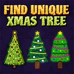 เกมส์จับผิดภาพหาต้นคริส์มาสที่ไม่เหมือน Find Unique Xmas Tree Game