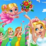 เกมส์แต่งตัวจัดงานแต่งสไตล์ดอกไม้ Flower Girl Wedding Day Game