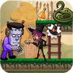 เกมส์แฟรงเกนสไตน์ผจญภัย Frankenstein Go Run Game