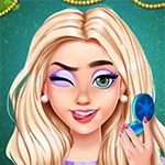 เกมส์แต่งหน้าต้อนรับเทศกาลคริสต์มาส From Messy to #Glam: X-mas Party Makeover