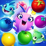 เกมส์จับคู่ผลไม้ผ่านด่าน Fruit Monster Match Game