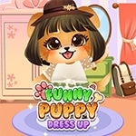 เกมส์แต่งตัวหมาน้อยสุดน่ารัก Funny Puppy Dressup Game