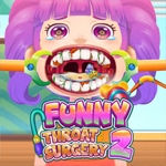 เกมส์รักษาฟันของเด็กน้อย Funny Throat Surgery 2