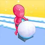เกมส์กลิ้งหิมะผจญภัย Giant Snowball Rush