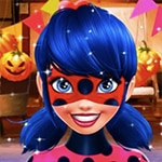 เกมส์เลดี้บั๊กแอบกิ๊กวันฮาโลวีน Halloween Cheating Ladybug