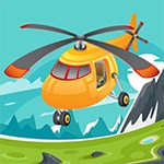 เกมส์จิ๊กซอว์เฮลิค็อปเตอร์ Helicopter Jigsaw Game