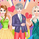 เกมส์แต่งตัว2สาวเพื่อนซี้แย่งกันจีบหนุ่ม High School Crush Love Rival Game