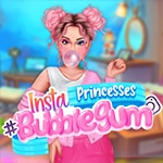เกมส์แต่งตัวเป่าหมากฝรั่ง Insta Princesses #bubblegum