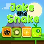 เกมส์งูเขียวแจ็คเก็บดาวผ่านด่าน Jake the Snake Game