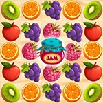 เกมส์จับคู่ผลไม้น่ากิน3 Juicy Fruits Match3 Game