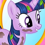 เกมส์แต่งหน้าโพนี่ Little Twilight Pony Makeover Game