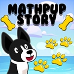 เกมส์น้องหมาผจญภัยเก็บกระดูก MathPup Story Game