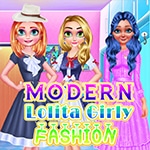 เกมส์แต่งตัวเจ้าหญิงโลลิต้า3คน Modern Lolita Girly Fashion Game