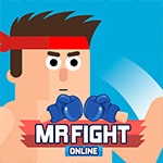 เกมส์นักสู้พุ่งโจมตี Mr Fight Online