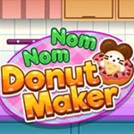 เกมส์ทำโดนัทกับแม่ครัวตัวน้อย Nom Nom Donut Maker
