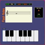 เกมส์เล่นเปียโน Piano Flash