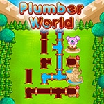 เกมส์ต่อท่อน้ำฝึกสมอง Plumber World Game