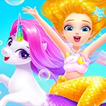 เกมส์แต่งตัวเจ้าหญิงนางเงือกน้อย Princess Little Mermaid Game