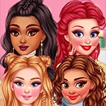 เกมส์แฟชั่นฤดูหนาวแสนสบาย Princesses: Cozy But Chic Looks