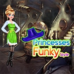 เกมส์แต่งตัวเจ้าหญิง4คนฟังกี้สไตล์ Princesses Funky Style Game