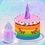 เกมส์เจ้าหญิงทำอาหารยูนิคอร์น Princesses Unicorn Cakes And Drinks