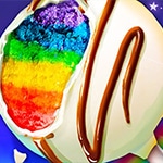 เกมส์ทำขนมหวานสายรุ้งในงานปาร์ตี้ Rainbow Desserts Bakery Party Game