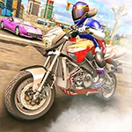 เกมส์ขับมอเตอร์ไซค์ลุยในเมือง Real Bike Race