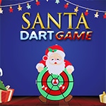 เกมส์ปาเป้าซานต้าครอส Santa Dart Game