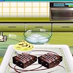 เกมส์ทําบราวนี่กับซาร่า Saras Cooking Class Brownies Games